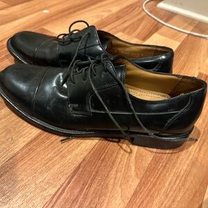 Black Leather Shoes Bostonian